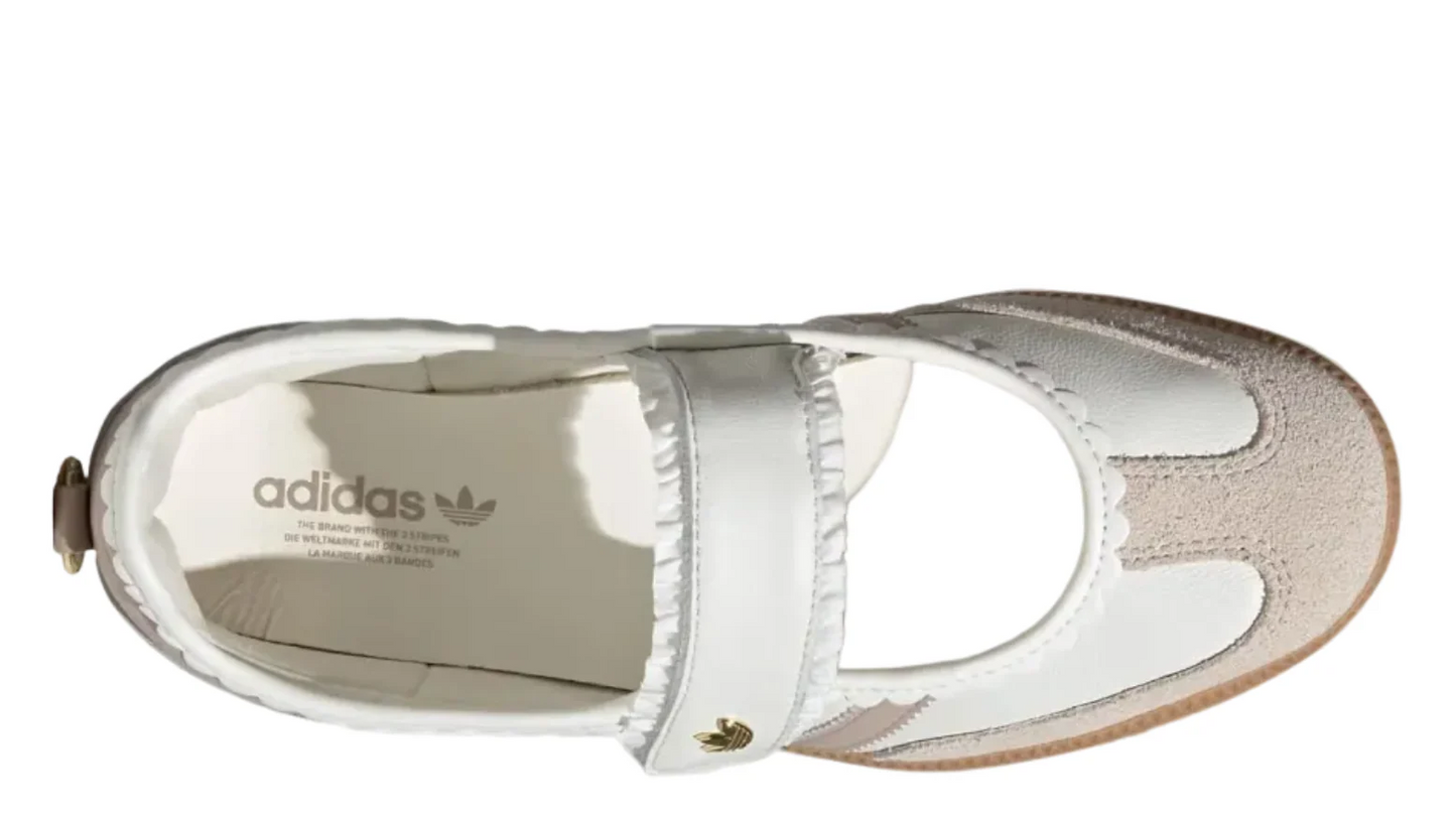 ADIDAS - Samba Jane White|Dusty Pink Ruffle - AM4