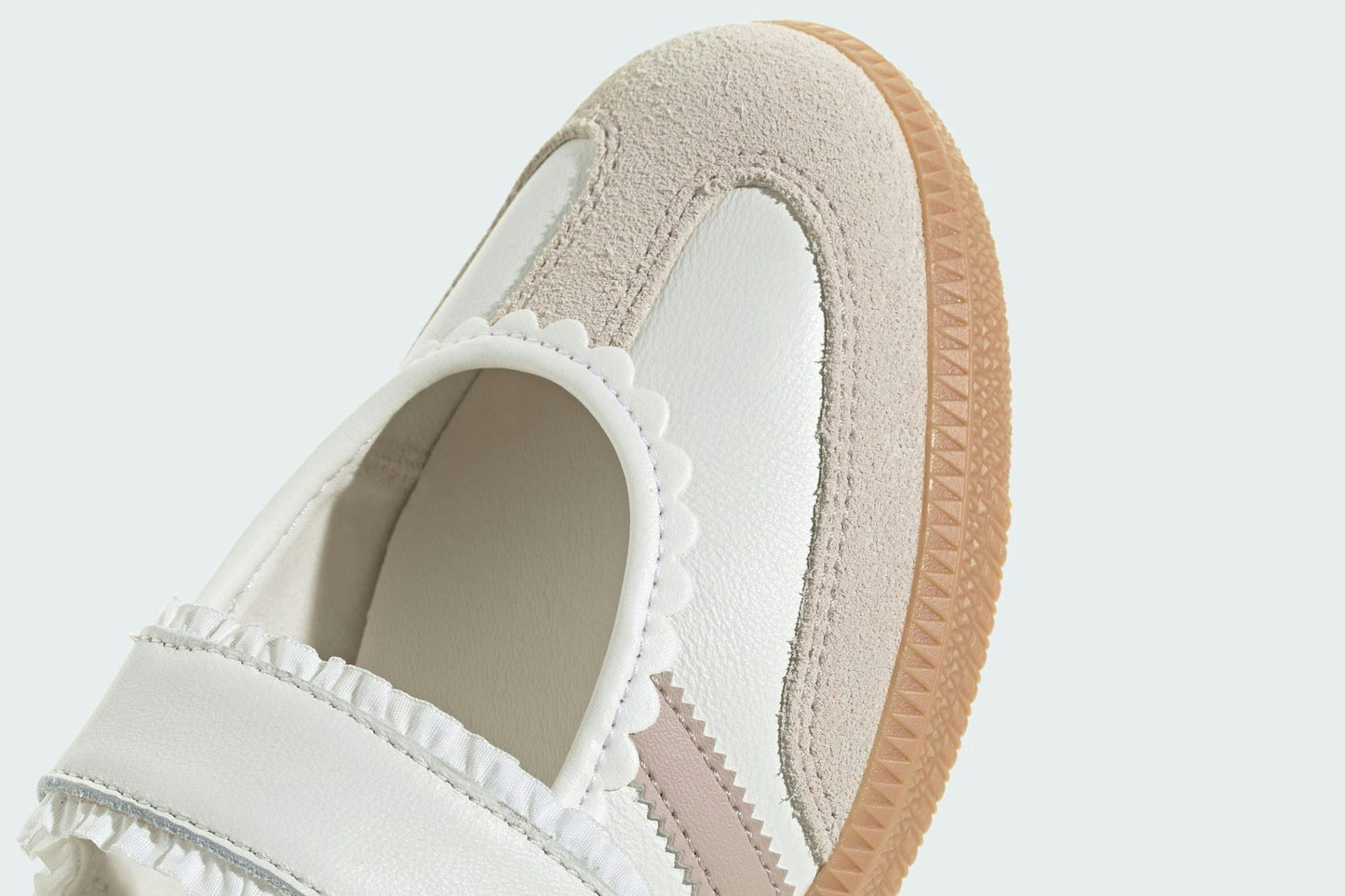 ADIDAS - Samba Jane White|Dusty Pink Ruffle -  AM4