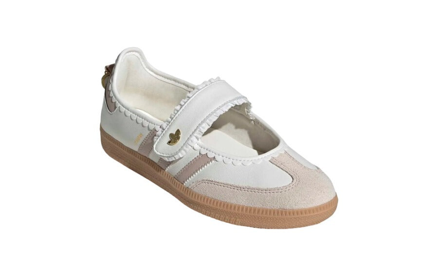 ADIDAS - Samba Jane White|Dusty Pink Ruffle -  AM4